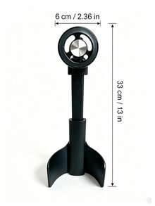 2026 New Magnetic Telescopic Car Phone Holder, Universal Black Tech Phone Mount Fixed In Cup Holder Slot - A - View 7
