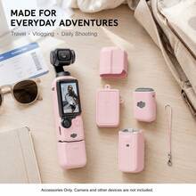 Protective Case For Osmo Pocket 3 Camera, Soft Silicone Grip Cover, Lightweight, Scratch-Resistant, Ideal For Travel, Vlogging - View 4