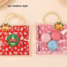 1/2/4/8pcs Dual-Color Gourd-Shaped Makeup Sponge Set, Christmas Series Makeup Tools - Multicolor - View 15