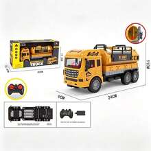 Kids Remote Control Construction Vehicles - Yellow - View 1
