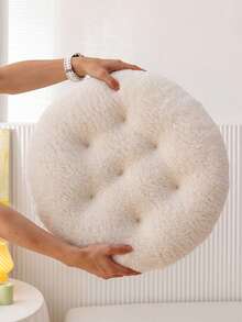 Round Winter Chair Pad, Thick Soft Seat Cushion, Suitable For Office Computer Chair, Warm Padded Stool Cushion, Suitable For Students, Teachers, Classroom, Study And Home Decor. Holiday, Holiday, Cyber Monday, Christmas Gift, Christmas - Multicolor - View 14