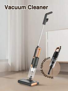 GENAI 3-In-1 Upright Vacuum Cleaner And Mop, Powerful Suction, HEPA Filtration, 800ml Large Water Tank - UK Plug(220-240V) - View 1