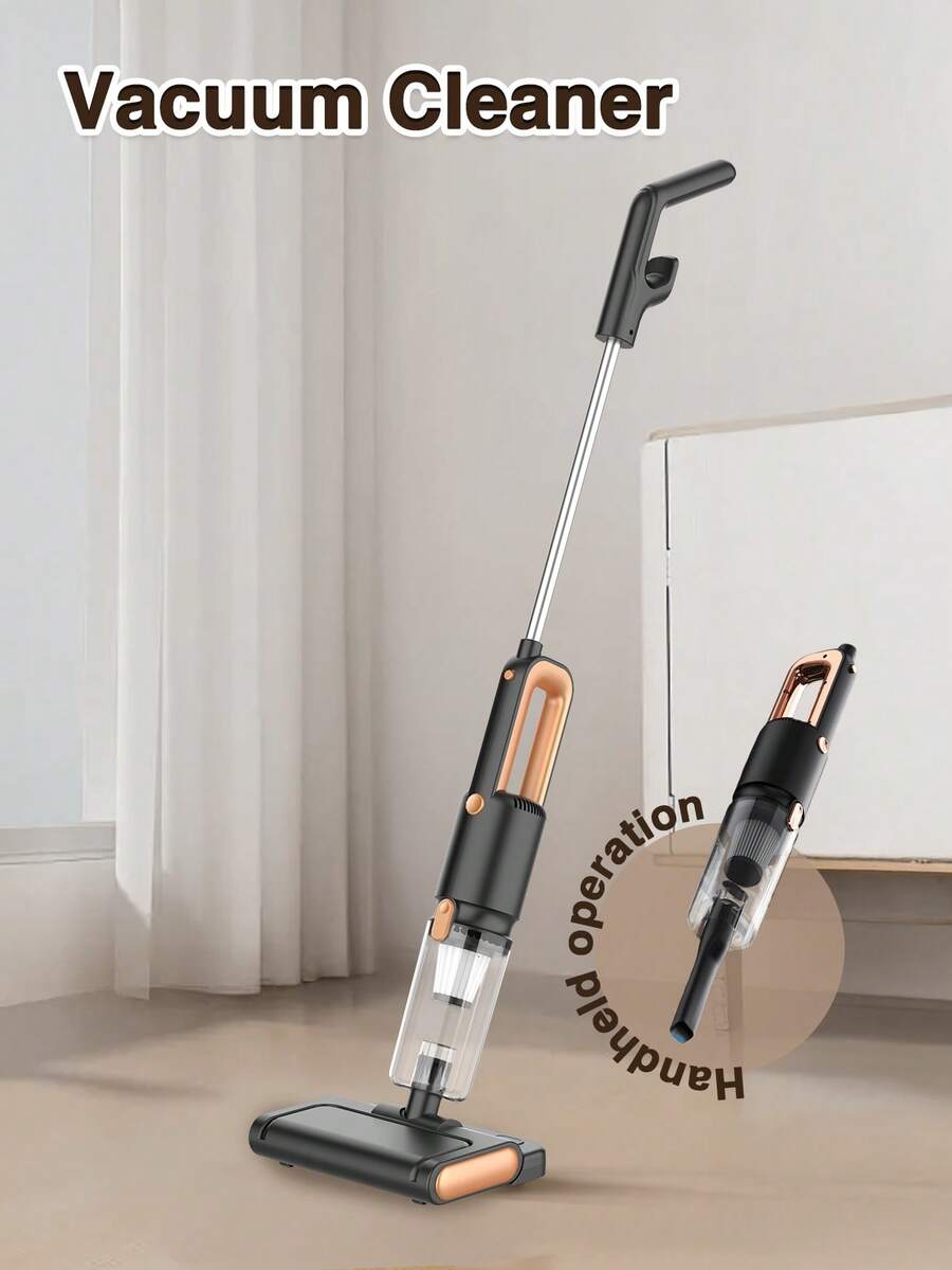 GENAI 3-In-1 Upright Vacuum Cleaner And Mop, With HEPA Filter, 800ml Large Capacity Water Tank, Easy Storage