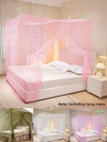 Mosquito Net, Garden Tent, Princess Bed Canopy, Sunshade Net, Mosquito Net, Suitable For Double Bed, Single Bed, Tent, Bed Cover, Single-Side Opening Design, Suitable For Bedroom, Camping And Outdoor Travel - Multicolor - View 9