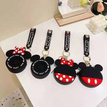 1pc Disney Fashion Silicone Coin Purse Claw Machine Gift Children Cartoon Earphone Bag Pendant Small Wallet Zipper Small Wallet - Multicolor - View 2