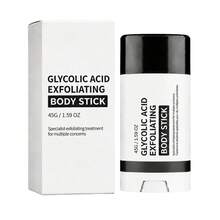 Glycolic Acid Exfoliating Body Stick, AHA Body Exfoliator For Rough & Dry Skin, Moisturizing Twist-Up Body Care Stick, Portable Solid Body Care, 45g - AHA - View 11