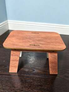 Solid Wood Small Stool, Stackable Dining Chair, Dining Table Chair, Small Stool, Home Living Room Chair, Bench, Footstool, Low Stool - Multicolor - View 2