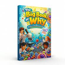 Kids Microscopic World Science Picture Book, The Big Book Of Why, Children's Illustrated Questions And Answers About Brain Connections, Neurons, Antibodies, Immune System, Cells And Human Biology, Fun Science Facts And STEM Learning - The Microscopic World - View 5