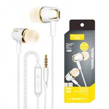 Tai nghe có dây 3.5mm tích hợp micro, âm thanh vòm 3D stereo, điều khiển đa năng trên dây để chuyển bài, nút tai thoải mái, phù hợp cho điện thoại thông minh, máy tính bảng, laptop và PC, dùng nghe nhạc, gọi điện và làm việc từ xa - Xem 16