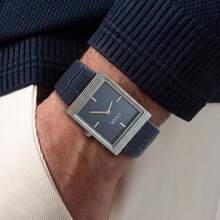 CILOA Square Vintage Men's Watch, High-End Brand Business Men's Watch, Perfect Holiday Gift - Blue - View 5