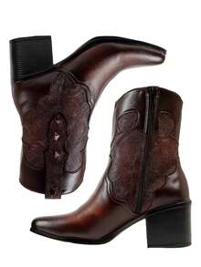 Women Ankle Boots & Booties - Brown - View 5