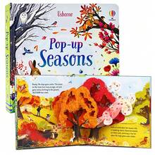 POP UP Seasons 英文教育 3D 翻頁圖書兒童故事卡書 適合 3-6 歲 - 杏色 - 查看 9