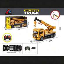 Kids Remote Control Construction Vehicles - Yellow - View 2