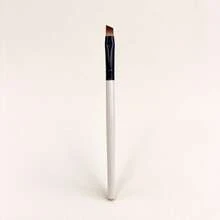 Premium Synthetic Angled Brow Brush, Sleek Handle Cosmetic Tool For Precise Brow Work - Multicolor - View 8