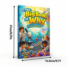 Kids Microscopic World Science Picture Book, The Big Book Of Why, Children's Illustrated Questions And Answers About Brain Connections, Neurons, Antibodies, Immune System, Cells And Human Biology, Fun Science Facts And STEM Learning - The Microscopic World - View 3