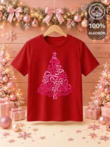 Young Girls T-Shirts - Red - View 2