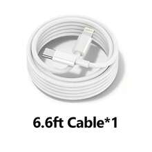 20W USB-C Fast Charging Adapter + 3.3FT/6.6FT Long Charging Cable Data Transfer Cable USB-C To Apple Lightning, Compatible With IPhone 14 13 12 Series Charging Kit - US A Type Plug(110-127V) - View 17