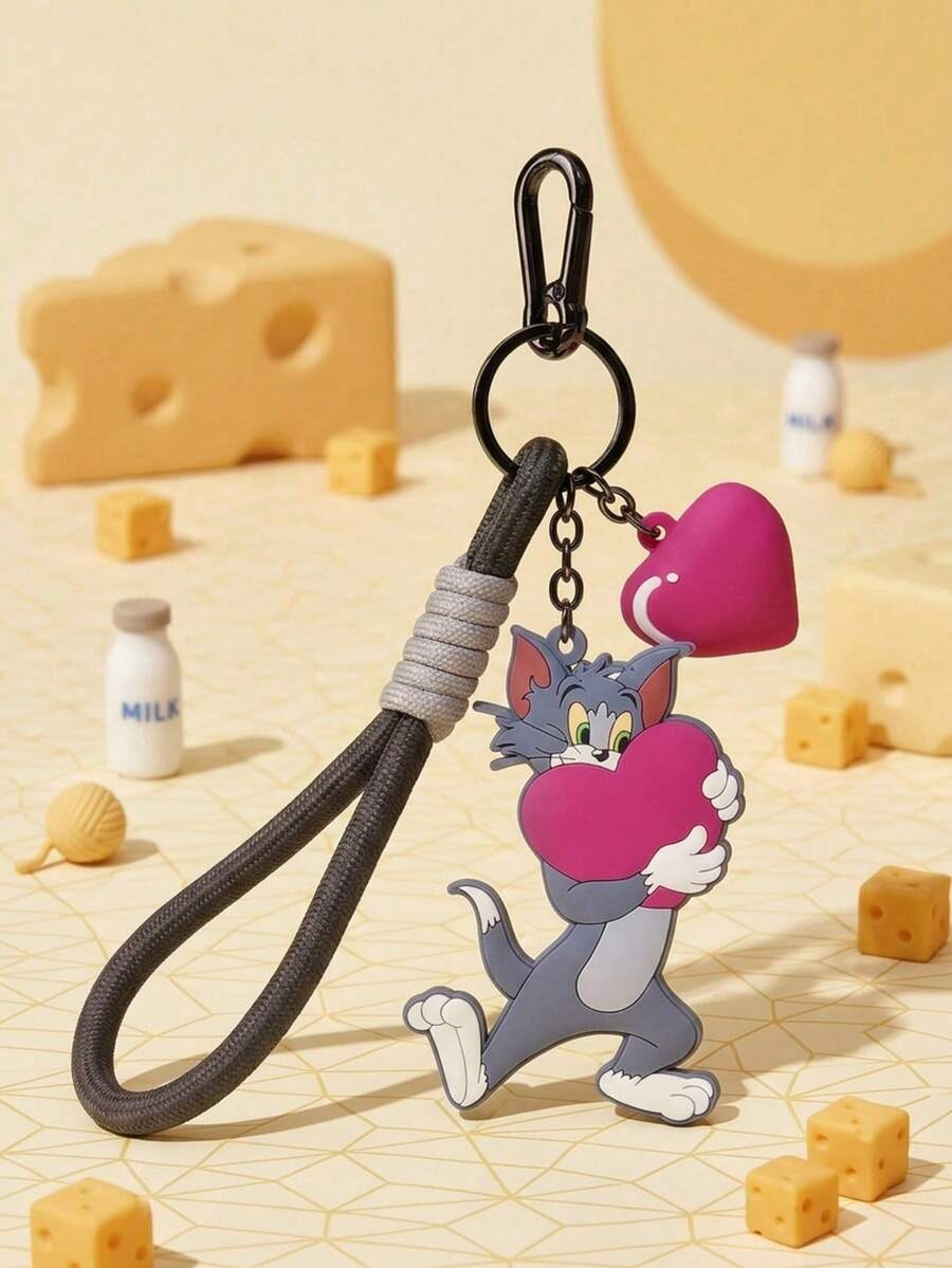 TOM & JERRY X Joivida Keychain, Bag Decoration, Bag Hanger Chain - Multicolor - View 1