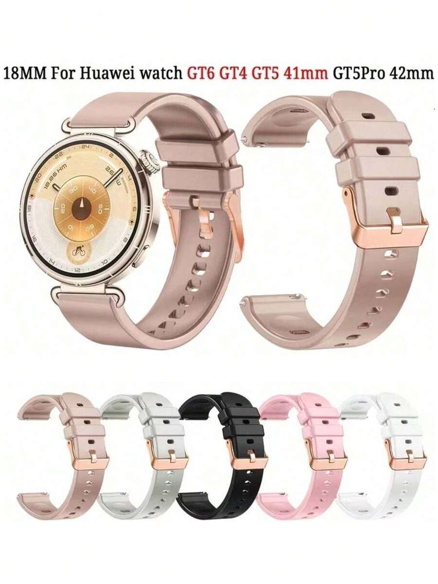 Women's Fashion Silicone Watch Band Suitable For Daily Wear