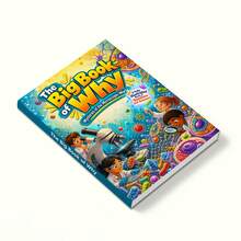 Kids Microscopic World Science Picture Book, The Big Book Of Why, Children's Illustrated Questions And Answers About Brain Connections, Neurons, Antibodies, Immune System, Cells And Human Biology, Fun Science Facts And STEM Learning - The Microscopic World - View 6