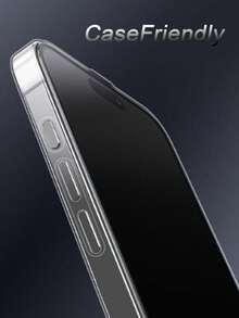 ADVASAIL 3pcs - Full Screen Privacy Tempered Glass Screen Protector, Glass Material, Strong Resistance To Hard Object Friction, Shock Absorption For Drops And Impacts, Privacy Optical Layer, Prevents Information Leakage During Office And Commuting, Smooth And Sensitive Touch Screen, Optimized Edge Dimensions, Fits Fully Covered Phone Cases Without Squeezing Or Lifting. Compatible With IPhone Duo/18 Pro/18 Pro Max/18/17e/17 Pro Max/17 Pro/17Air/17/16 Pro Max/16 Pro/16 Plus/16/15 Pro Max/15/14/13/12/11 And Other Models. - Black - View 11