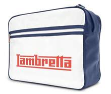 Lambretta Classic Retro Shoulder Bag Navy/White - Shoulder Bag - View 3
