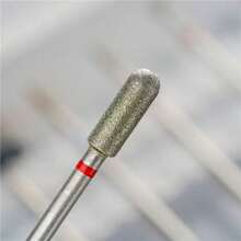 1pc 5-In-1 Professional Extended Nail Drill Bit, Easy To Use, High-End Nail Art Tool - Red - View 2