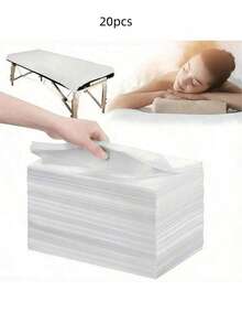 20/10/5/1pc Disposable Massage Bed Sheets With Holes, Smooth Fabric, Easy To Clean, Suitable For Beauty Salon Massage Beds, Disposable Bed Sheets, Spa Supplies - Multicolor - View 10