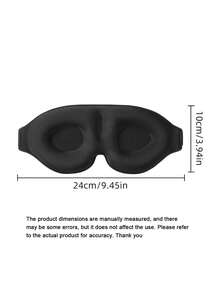 Soft 3D Blackout Sleep Mask, Relieves Insomnia, Unisex, Student Nap Travel Eye Mask, Suitable For Long Flights, Deep Sleep, Business Trips, Yacht Travel, Essential Back-To-School Rest Accessory - Multicolor - View 6