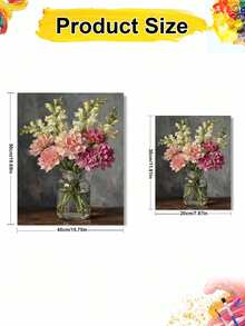 DIY Paint By Numbers Set - Beautiful Vase, Arts And Crafts For Adults DIY Canvas Art, Perfect Home Decoration & Creative Gift Idea - Sets - View 4