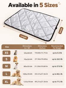 This Is A Double-Sided, Thickened Pet Mat Designed Specifically For Cats And Dogs. It's Warm, Comfortable, Reusable, Washable, Available In Multiple Sizes, And Effectively Protects Against Cold And Dampness. Cat And Dog Bed Mat. - Multicolor - View 4