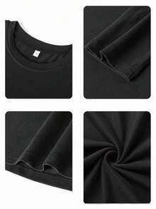 Women T-Shirts - Black - View 5