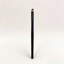 Premium Synthetic Angled Brow Brush, Sleek Handle Cosmetic Tool For Precise Brow Work - Multicolor - View 11