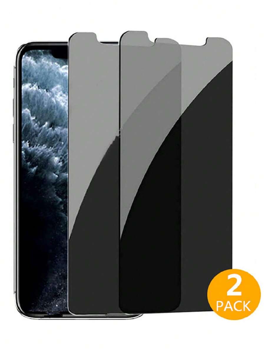 BOLLYMORE 2片裝手機隱私防窺螢幕保護貼，相容 Phone 16/15/15Plus/15Pro/15Promax，生日禮物送給家人朋友，鋼化玻璃防窺螢幕保護膜，手機配件，防水防震防摔防刮防指紋全螢幕覆蓋
