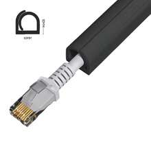 1pc 2.5m/98.43in Paintable Cable Cover, Cable Concealer, TV Wall Mount Wire Organizer, Cable Management Hide Strip - C - View 14