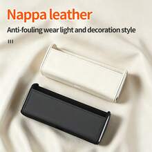 1pc Ultra-Fine Fiber Leather Self-Adhesive Car Multi-Function Storage Box, Universal Car Door Side Storage Organizer, Car/Home/Office Miscellaneous Storage Rack - 2631 - View 7