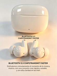 TWS Wireless Earbuds, Compact & Portable, In-Ear Wireless Earphones With Charging Case, Recommended As Holiday Gift, Suitable For Air Bluetooth Earphones - View 1