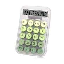 1pc Transparent Dopamine Calculator - Large Screen Display, 10-Digit Clear Input With Power/CE Key, Durable Minimalist Design, Battery Not Included (Requires AAA Batteries), Essential For Home Use And Back To School Season, Solar Powered Dual Power, Father's Day Gift (Gift Packaging Included Based On Style) - Single Piece - View 14