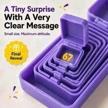 6-Layer Surprise Box Creative Parody Storage Box, Party Game Props, Suitable For Birthdays, Christmas, Office Parties, Secret Santa Claus, Prank Gifts, And Playful Surprises For Friends And Family - View 4
