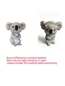 Cute Koala Shaped Fashion Glasses Display Stand, Creative Koala Shaped Glasses Frame Decoration, Desktop Storage Rack, Koala Resin Glasses Holder, Stable Glasses Display Stand, Fun Resin Glasses Storage Rack - Multicolor - View 10