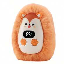 Rechargeable Electric Hand Warmer, Cute Plush Animal Shaped Portable Hand Heater With Digital Temperature Display, Adjustable Heating Levels, Soft Plush Pocket Hand Warmer, Unisex, Suitable For Winter Travel, Home, Office And Outdoor Use, Perfect Gift, 1pc - View 12
