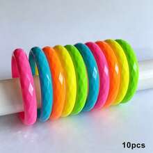 GL 1/5/10/20pcs 0.5cm Round Fluorescent Candy Color Bracelets Set - Bracelet - View 15