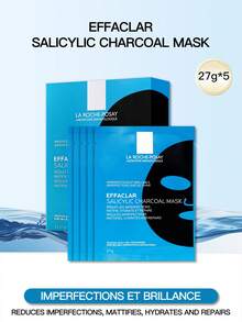 La Roche-Posay EFFACLAR 水楊酸與活性碳面膜 27g*5片/盒 - 27g*5-單盒 - 查看 6