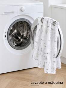 POLIGONO Curtains - White - View 8