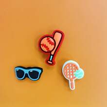 12PCS Sports Ball Shoe Charms Set. Cool Ball Pattern Shoe Charms, Design To Customize Clogs. - Multicolor - View 6