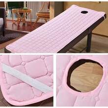 1pc Beauty Salon Massage Table Bed Sheet Mattress Skin-Friendly Massage SPA Bed Cover With Face Breath Hole - Multicolor - View 10