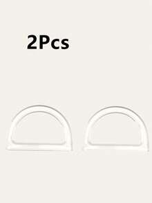 Bag Handle Replacement Parts D-Shaped Wallet Handle Replacement Parts 4 Colors Decorative Bag Handles Suitable For DIY Handbags, Wallets, Beach Bags, Crochet Straw Bags - Multicolor - View 16