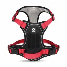Anti-Pull Dog Harness, Heavy Duty 1680D Oxford Fabric Breathable Mesh Reflective Vest With Easy Control Handle And Dual Leash Clips, Adjustable For Medium To Large Dogs - Multicolor - View 16