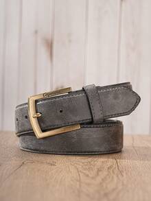 1pc Men's Simple Casual Light Business Style Belt, Versatile For Daily Wear - BH1272 - View 16