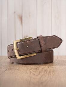 1pc Men's Simple Casual Light Business Style Belt, Versatile For Daily Wear - BH1272 - View 18